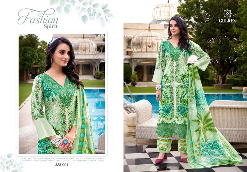 Belliza Gulrez Mahnoor Cotton Print With Embroidery Worked Salwar Kameez Collection