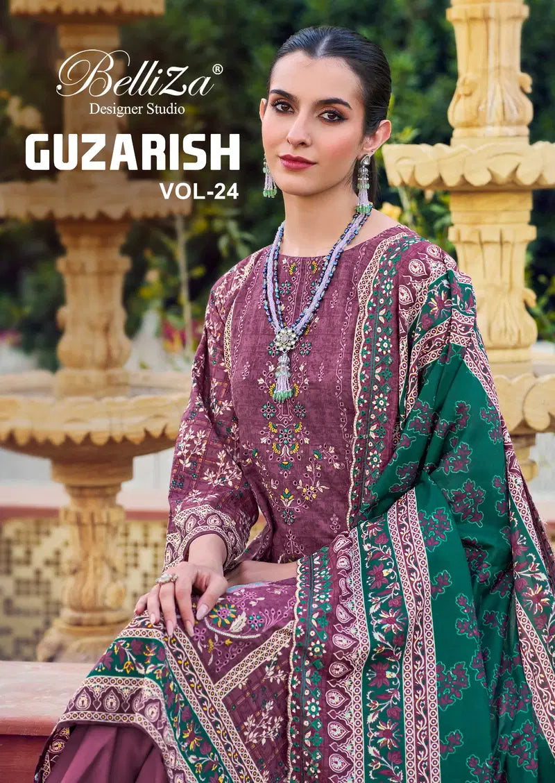 Belliza Guzarish Vol 24 Cotton Printed Dress Material Collection