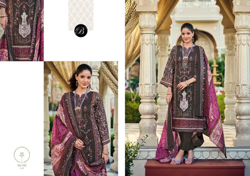 Belliza Guzarish Vol 24 Cotton Printed Dress Material Collection