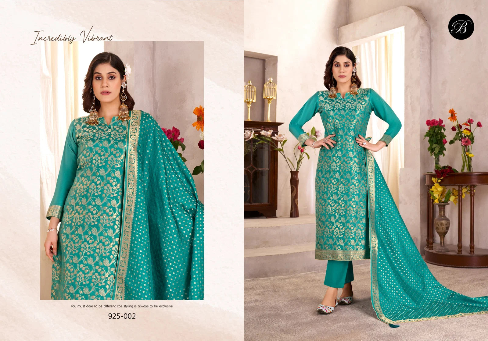 Belliza Ishani Viscose Dola Silk Jacquard Worked Salwar Kameez Collection