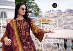 Belliza Ishara Cotton Digital Printed Embroidery Dress Material Collection