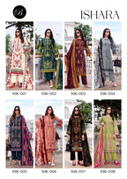 Belliza Ishara Cotton Digital Printed Embroidery Dress Material Collection