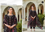 Belliza Jade Ombre Starlet Lawn Cotton With Embroidery Work Dress Material