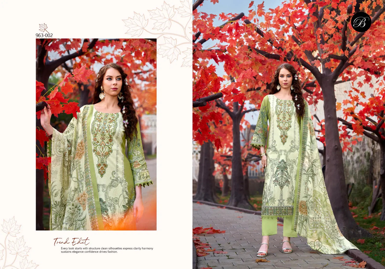 Belliza Naira Vol 135 Cotton Digital Printed Karachi Dress Material