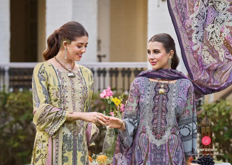 Belliza Naira Vol 140 Cotton With Self Embroidered Salwar Kameez Collection