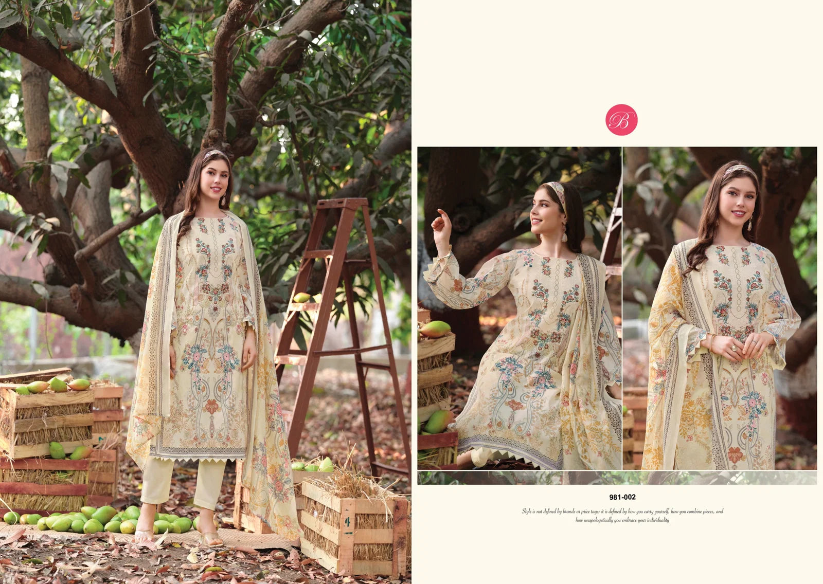 Belliza Naira Vol 143 Cotton Printed Dress Material
