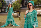 Belliza Naira Vol 144 Cotton Print With Embroidered Dress Material