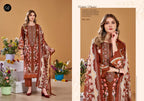 Belliza Naira Vol 145 Cotton Print With Embroidered Dress Material