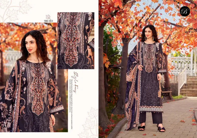 Belliza Naira Vol 146 Cotton Digital Printed Dress Material