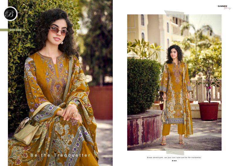 Belliza Naira Vol 148 Cotton Digital Printed Dress Material