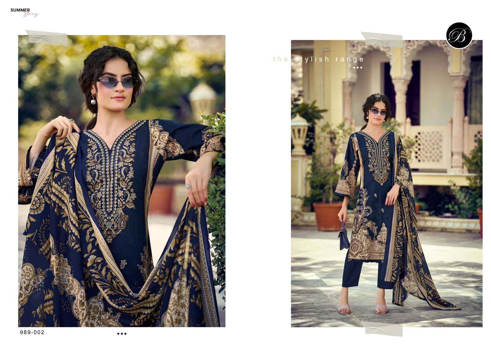 Belliza Naira Vol 148 Cotton Digital Printed Dress Material