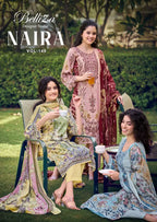 Belliza Naira Vol 149 Cotton Digital Print Dress Material