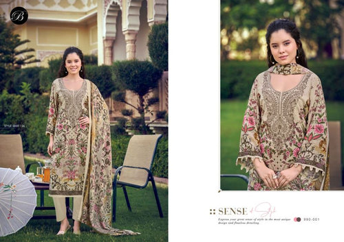 Belliza Naira Vol 149 Cotton Digital Print Dress Material