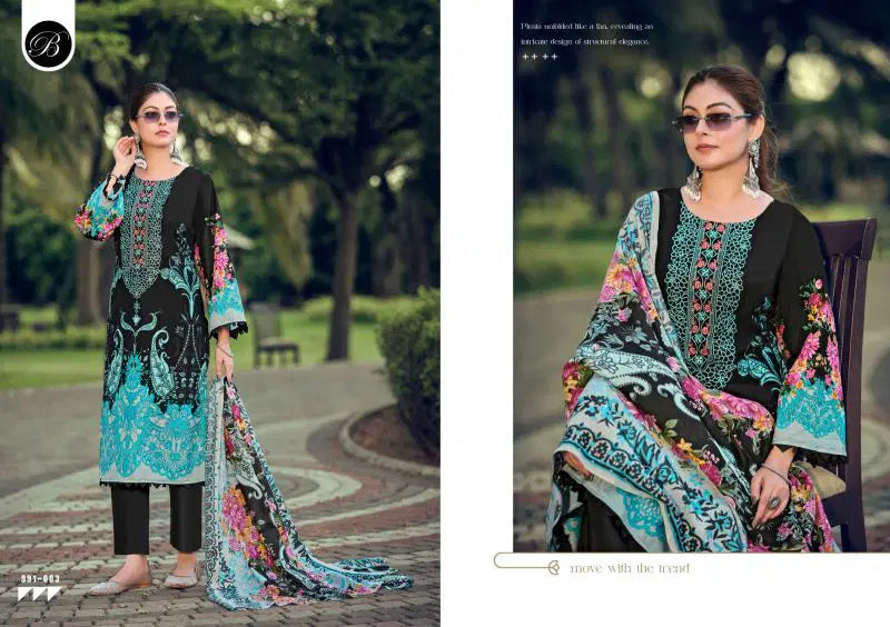 Belliza Naira Vol 150 Cotton Digital Print Dress Material