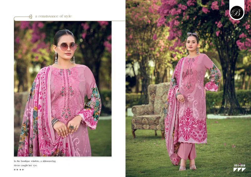 Belliza Naira Vol 150 Cotton Digital Print Dress Material