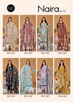 Belliza Naira Vol 151 Cotton Digital Print Dress Material