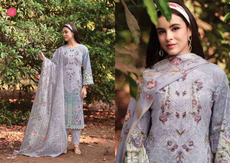 Belliza Naira Vol 152 Cotton Digital Print Dress Material