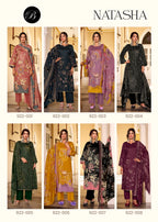 Belliza Natasha Jam Cotton With Handwork Dress Material Collection