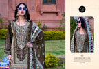 Belliza Rangreza Crepe With Embroidery Work Dress Material Collection