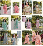 Belliza Rehana Vol 2 Cotton Linen Embroidered Dress Material