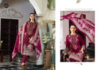 Belliza Riwayat Vol 16 Viscose Rayon Embroidered Dress Material Collection