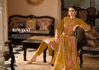 Belliza Riwayat Vol 16 Viscose Rayon Embroidered Dress Material Collection