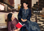 Belliza Riwayat Vol 16 Viscose Rayon Embroidered Dress Material Collection