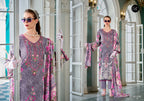 Belliza Riwayat Vol 17 Viscose Rayon Embroidered Dress Material Collection