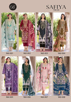Belliza Safiya Vol 2 Cotton Print Embroidered Dress Material