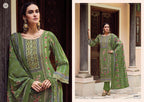 Belliza Silvora Jam Cotton Dischange Foil Print With Work Dress Material