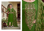 Belliza Zaisha Viscose Rayon Digital Print Embroidery Dress Material