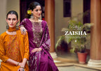Belliza Zaisha Viscose Rayon Digital Print Embroidery Dress Material