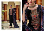 Belliza Zaisha Viscose Rayon Digital Print Embroidery Dress Material