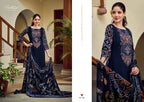 Belliza Zaisha Viscose Rayon Digital Print Embroidery Dress Material
