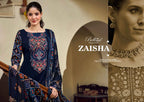 Belliza Zaisha Viscose Rayon Digital Print Embroidery Dress Material
