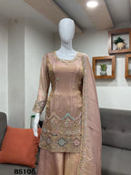 Beriston Bs 108 Viscos With Embroidered And Handwork Salwar Kameez