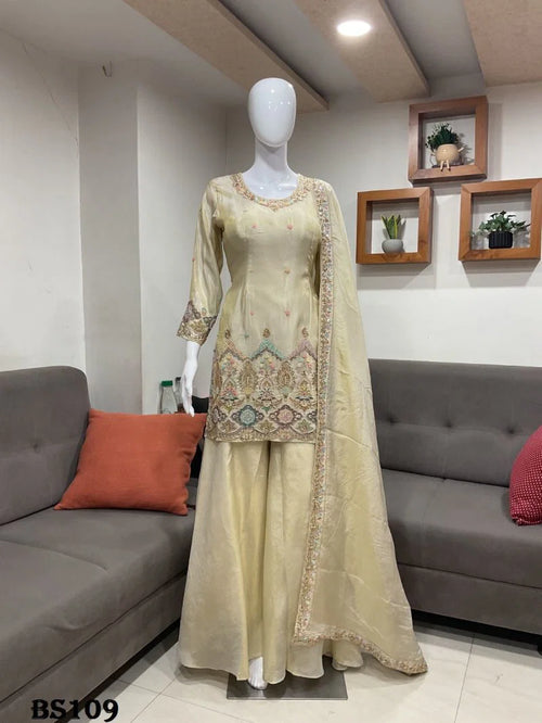 Beriston Bs 109 Viscos With Embroidered And Handwork Salwar Kameez
