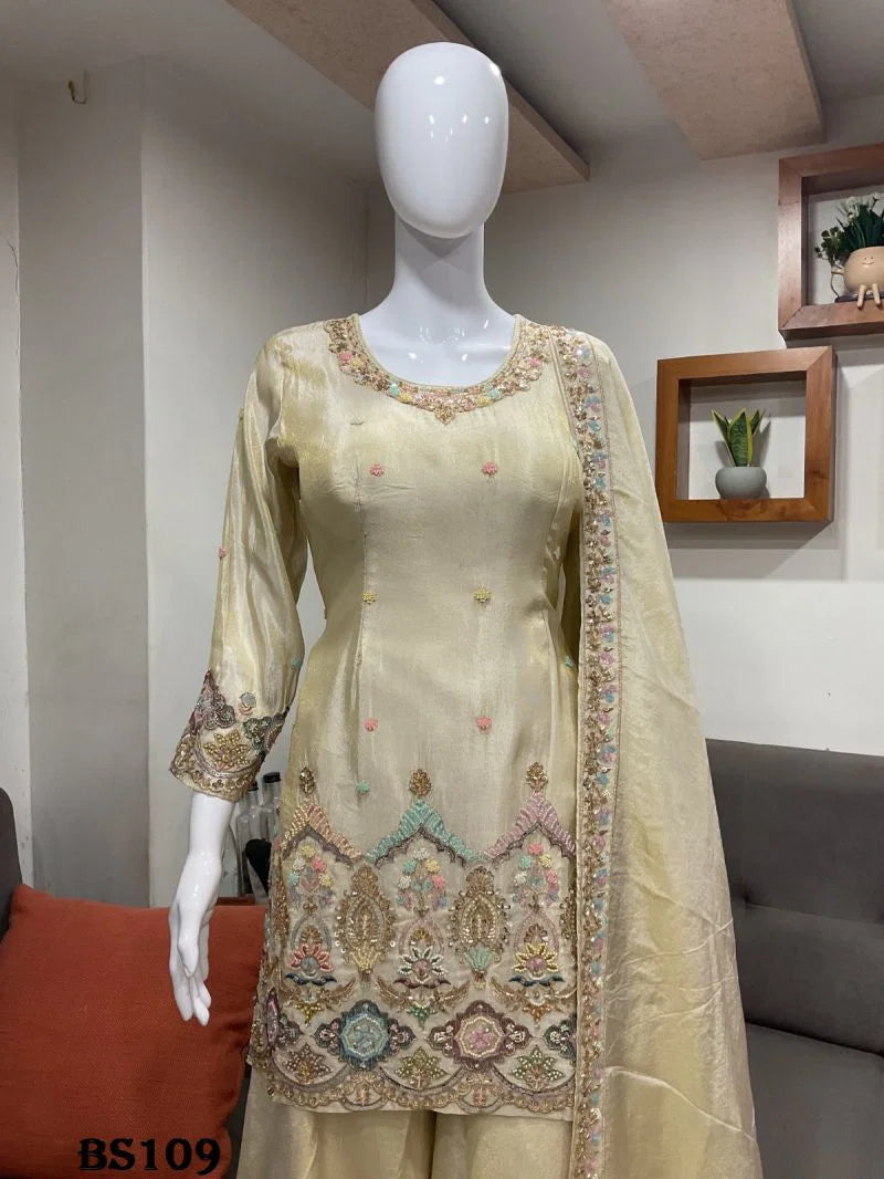 Beriston Bs 109 Viscos With Embroidered And Handwork Salwar Kameez