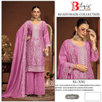 Bilqis B 178 A To D Readymade Star Georgette Embroidered Pakistani Salwar Suits
