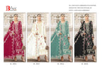 Bilqis B 258 E To H Chiffon Embroidered Work Pakistani Salwar Kameez