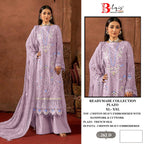 Bilqis B 262 A To D Readymade Chiffon Embroidered Pakistani Salwar Kameez