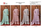 Bilqis B 262 A To D Readymade Chiffon Embroidered Pakistani Salwar Kameez