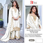 Bilqis B 266 A To D Readymade Chinon Embroidered Pakistani Salwar Kameez