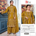 Bilqis B 273 A To D Chiffon Embroidered Salwar Kameez