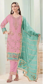 Bilqis B 276 A To D Chiffon Embroidered Salwar Kameez Collection