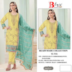 Bilqis B 276 A To D Chiffon Embroidered Salwar Kameez Collection