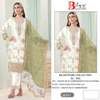 Bilqis B 276 E To H Chiffon Embroidered Salwar Kameez Collection