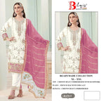 Bilqis B 276 E To H Chiffon Embroidered Salwar Kameez Collection