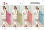 Bilqis B 276 E To H Chiffon Embroidered Salwar Kameez Collection