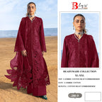 Bilqis B 280 A To D Readymade Cambric Cotton Embroidered Salwar Kameez